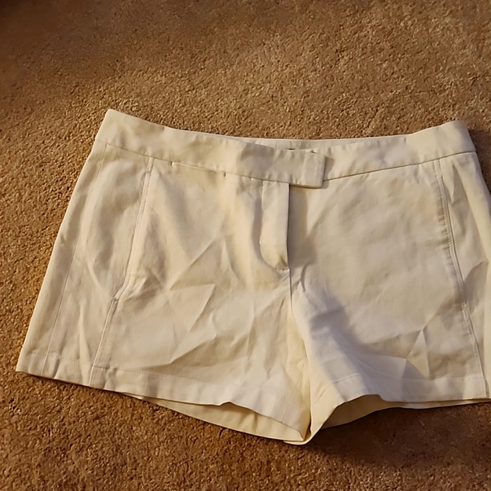 Cream color shorts